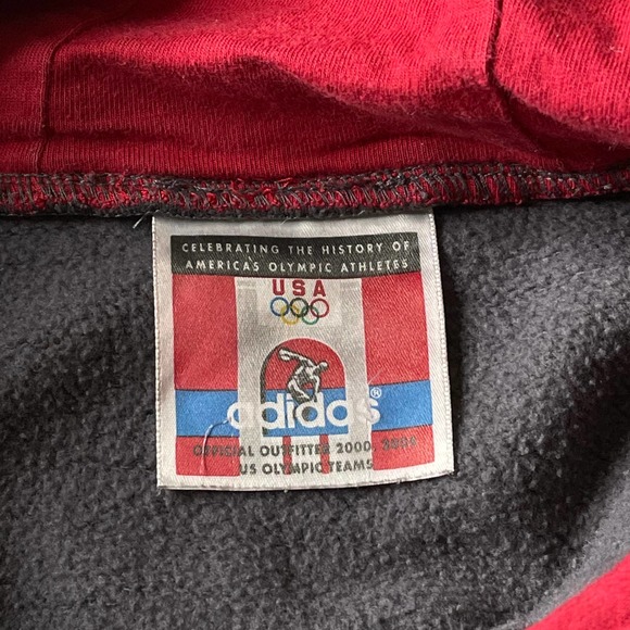 SOLD VTG Adidas Rome Olympics Hoodie XL - Picture 4 of 4